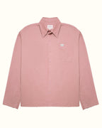 Camisa denim rosácea