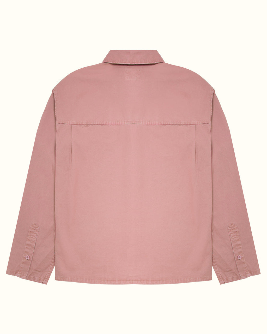 Camisa denim rosácea