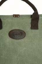 Green travel bag