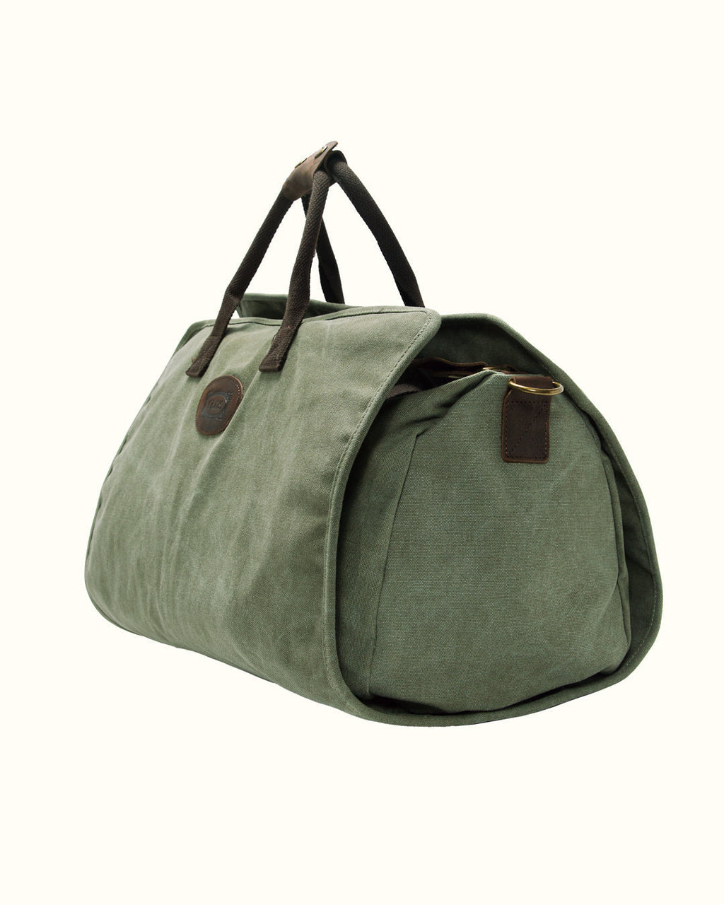Green travel bag