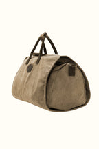 Beige travel bag