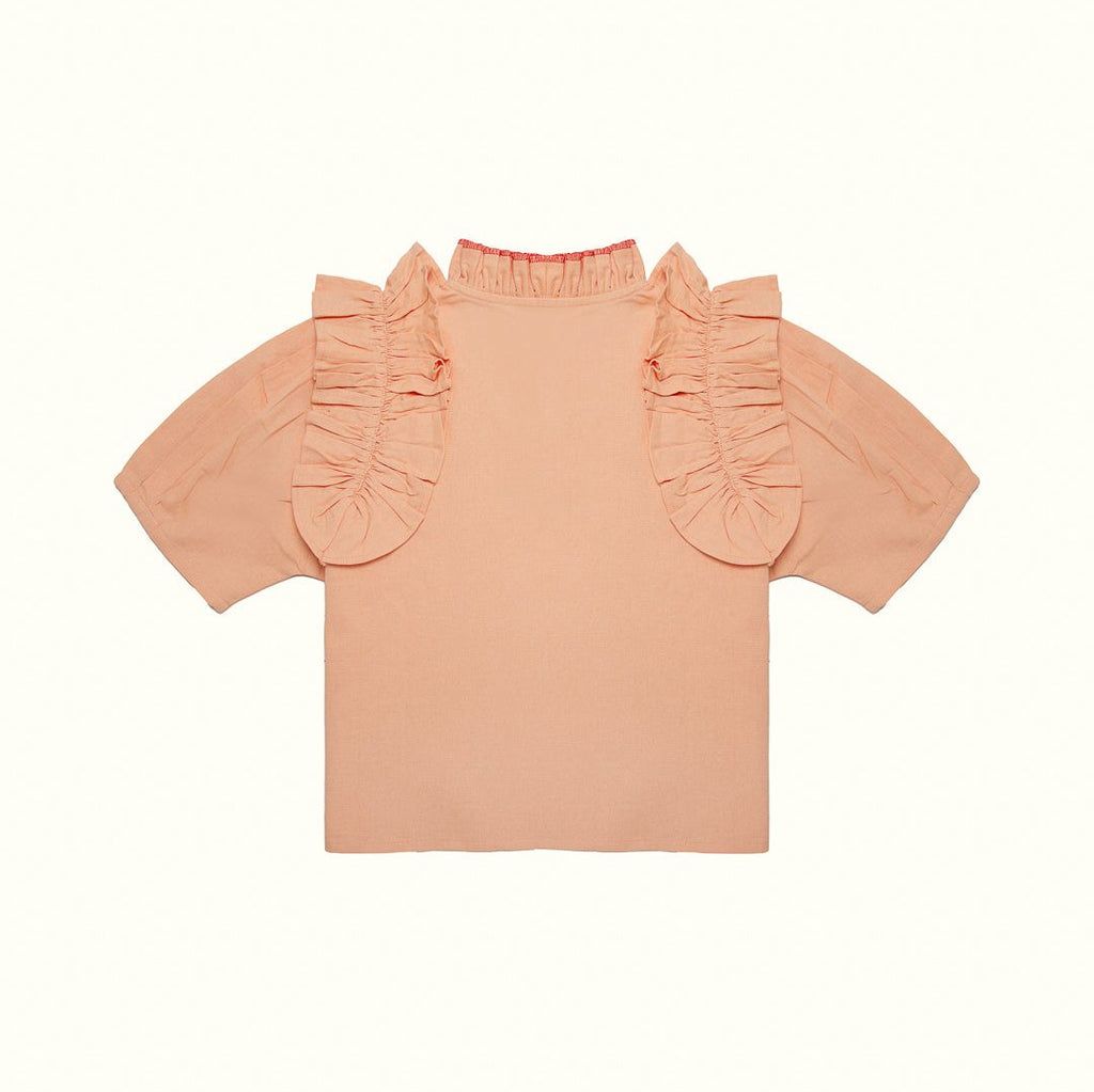 Blusa Lino Salmón Livia