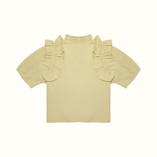 Blusa Lino Amarillo Cybele