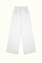 Pantalón Lino Blanco Helios