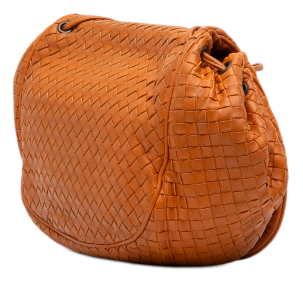 Nappa Intrecciato Flap Crossbody