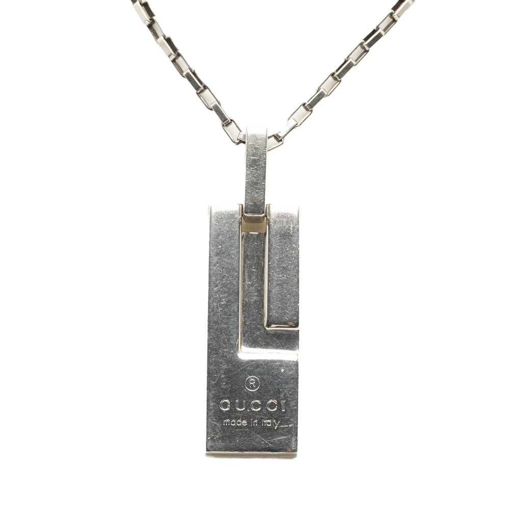 Sterling Silver G Plate Pendant Necklace