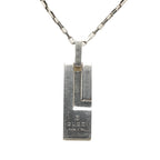 Sterling Silver G Plate Pendant Necklace