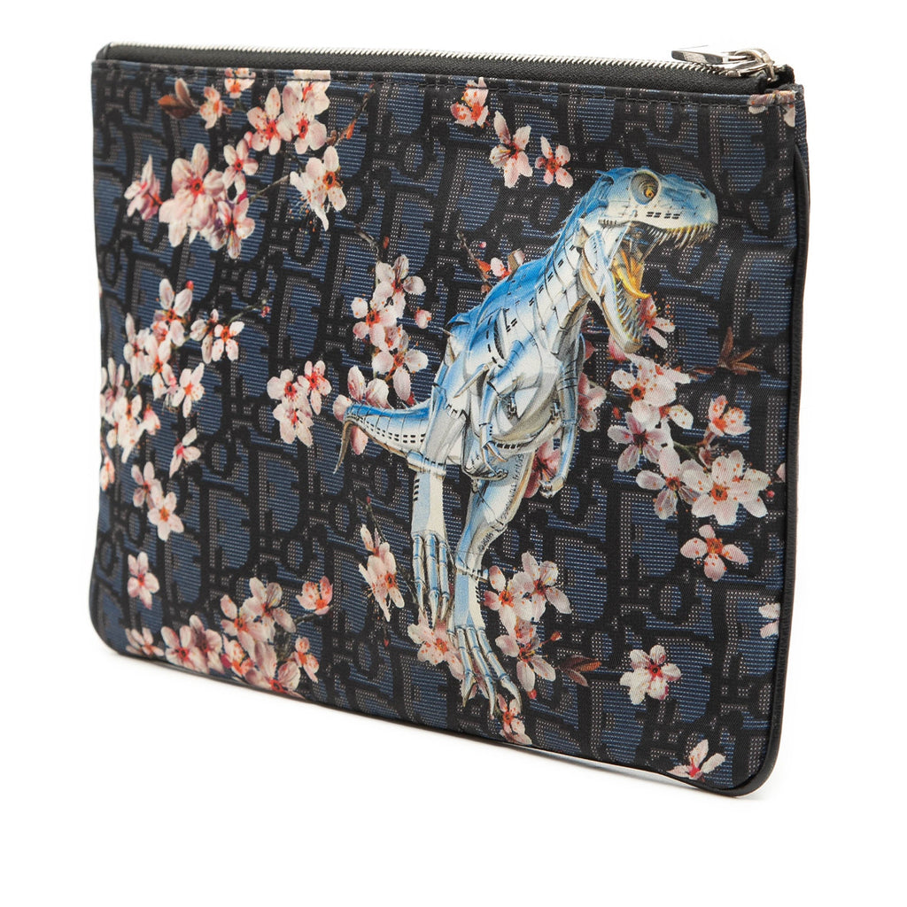 Hajime Sorayama Oblique Nylon Safari Clutch