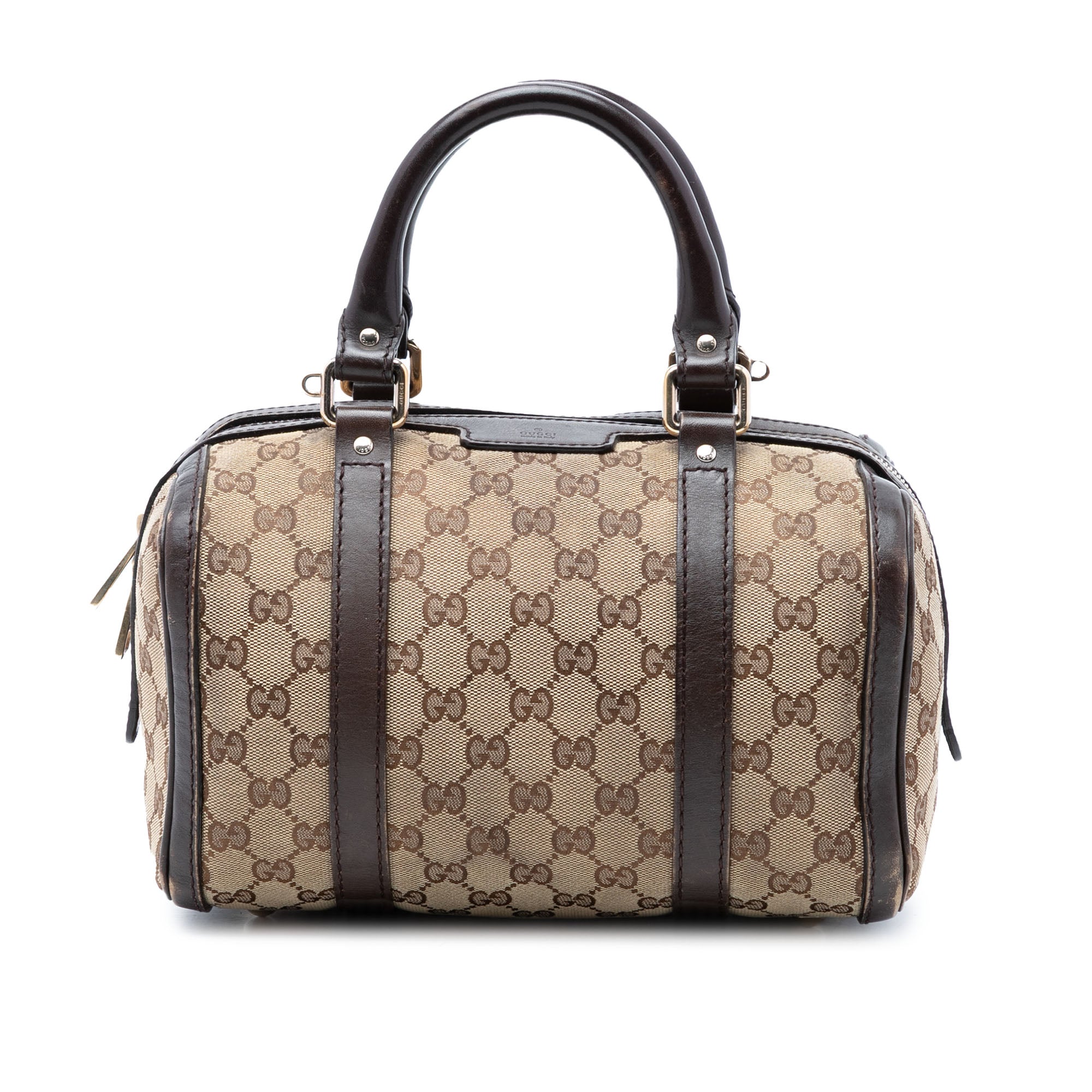 Small GG Canvas Joy Boston Bag