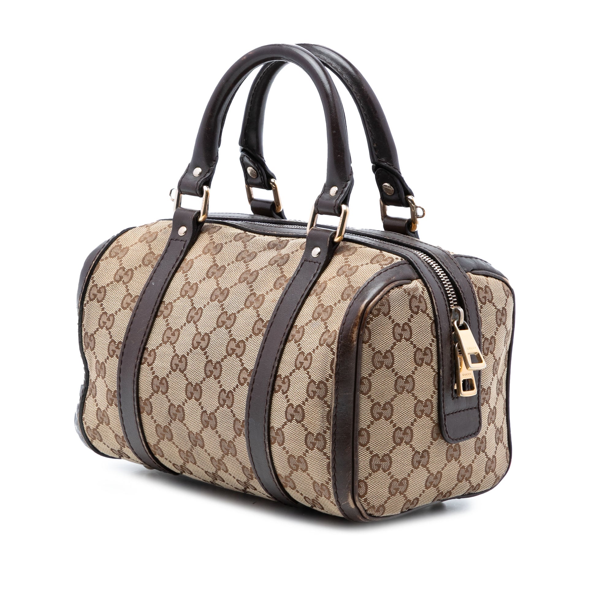 Small GG Canvas Joy Boston Bag