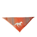 Triangular H Au Galop Silk Scarf