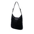 Suede Jackie Shoulder Bag