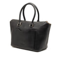 Leather Demilune Whipstitch Satchel