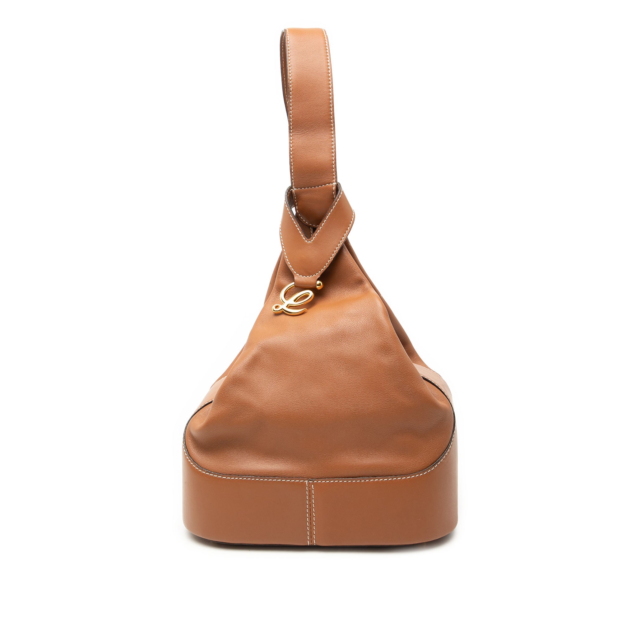 Leather Anton Triangle Backpack