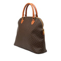 Macadam Coated Canvas Dome Satchel