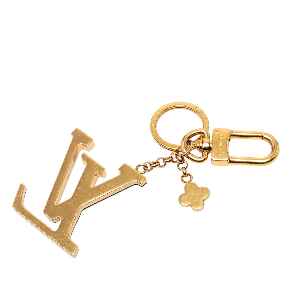 Gold Plated Capucines Key Ring and Bag Charm