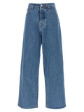 Vetements Baggy High-Waist Jeans — Blue