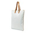 GG Supreme Heritage Logo Flat Zip Tote