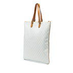 GG Supreme Heritage Logo Flat Zip Tote