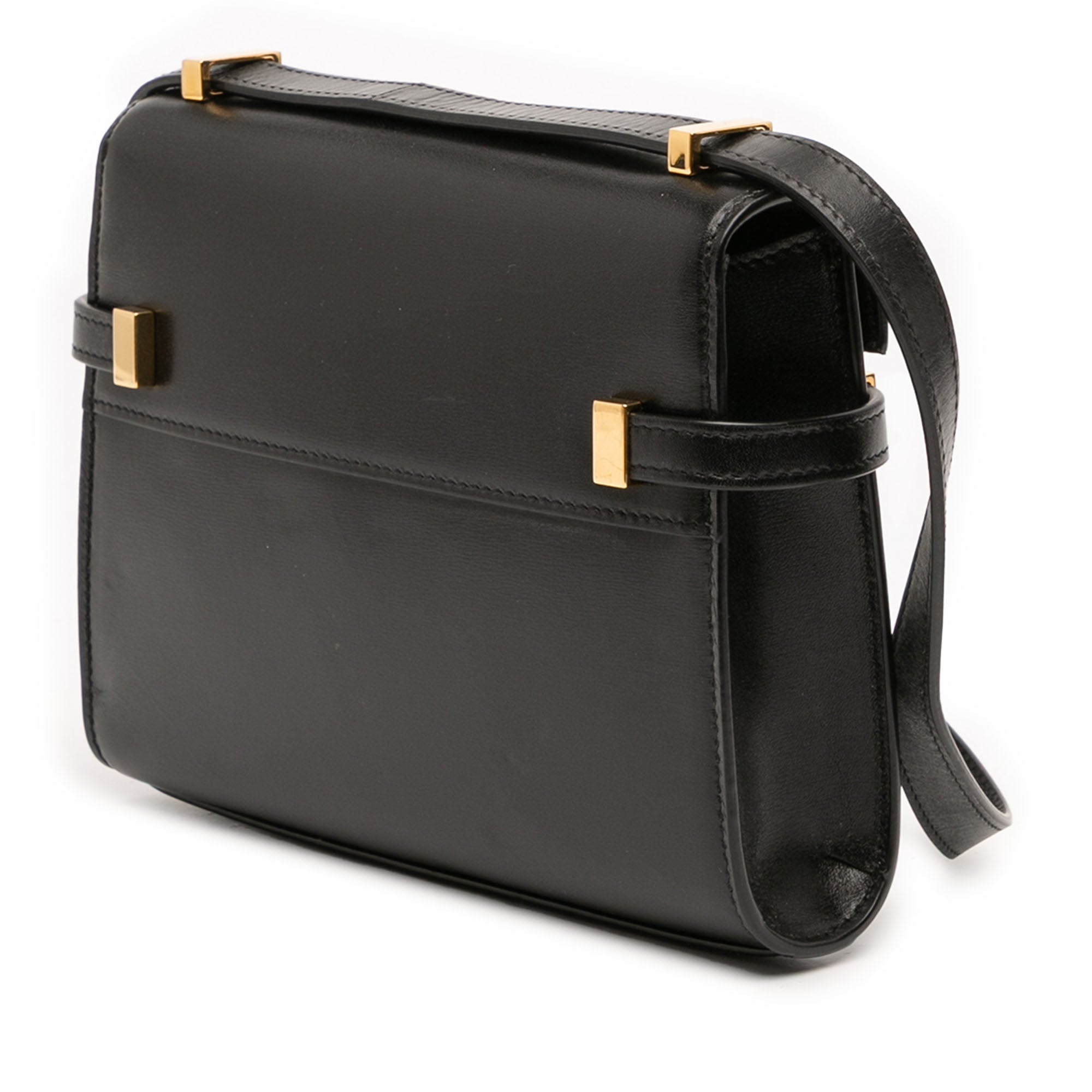 Mini Box Calfskin Manhattan Shoulder Bag