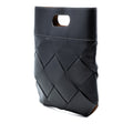 Small Leather Maxi Intrecciato Slip Tote