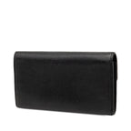 Leather LockMe Long Wallet