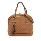 Medium Guccissima Charm Dome Satchel