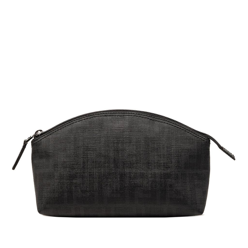 Zucca Coated Canvas Cosmetic Pouch