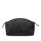 Zucca Coated Canvas Cosmetic Pouch