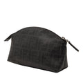 Zucca Coated Canvas Cosmetic Pouch
