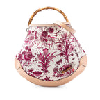 Canvas Floral Peggy Bamboo Hobo