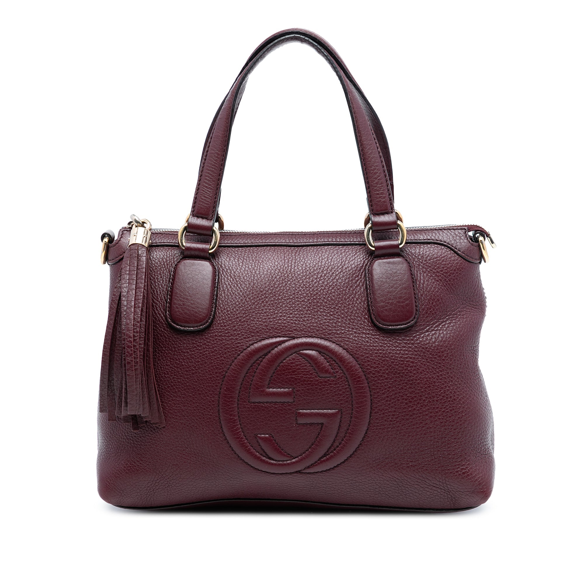 Small Leather Soho Working Satchel