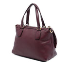 Small Leather Soho Working Satchel
