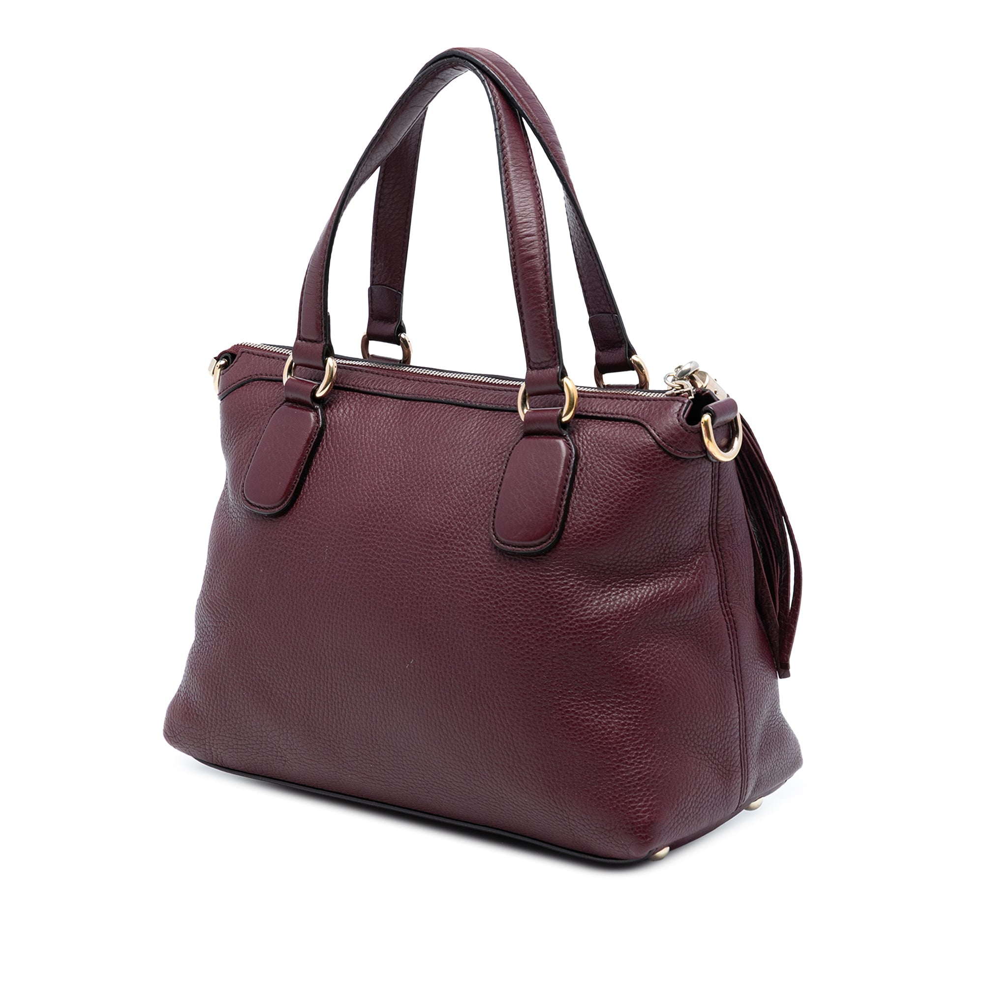 Small Leather Soho Working Satchel