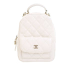 Mini CC Quilted Caviar Backpack