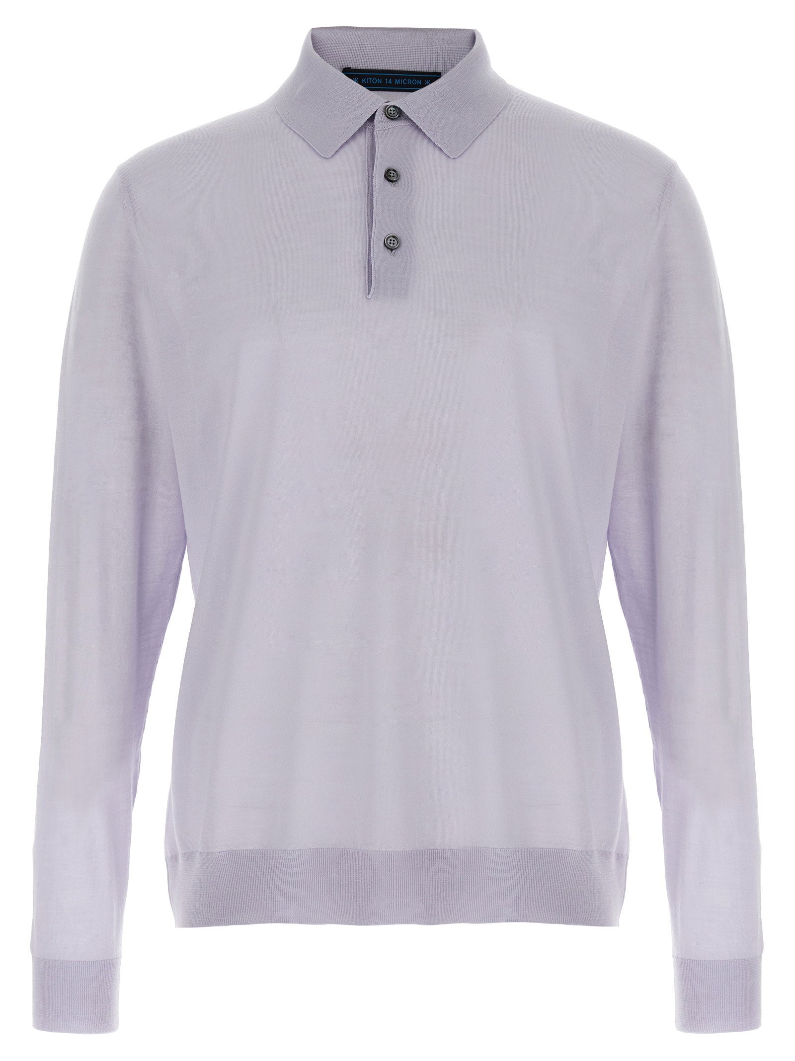 Kiton Ciro Polo Shirt — Lavender