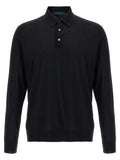 Kiton Ciro Polo Shirt — Black
