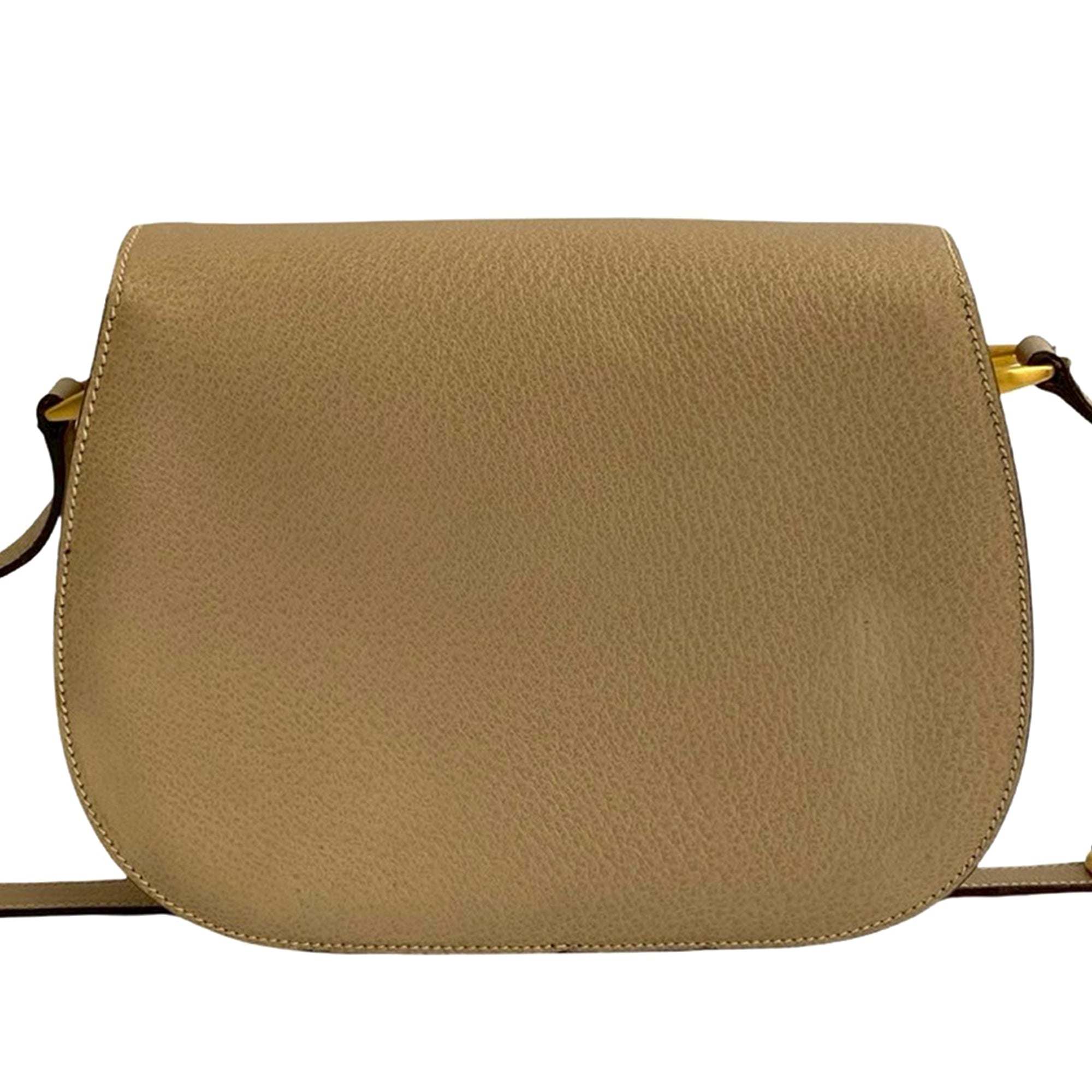 Grained Calfskin Bamboo Crossbody