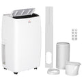12000 BTU Air Conditioning Unit, 3-in-1 Portable Cooling Fan with Remote, Window Kit, 28m2