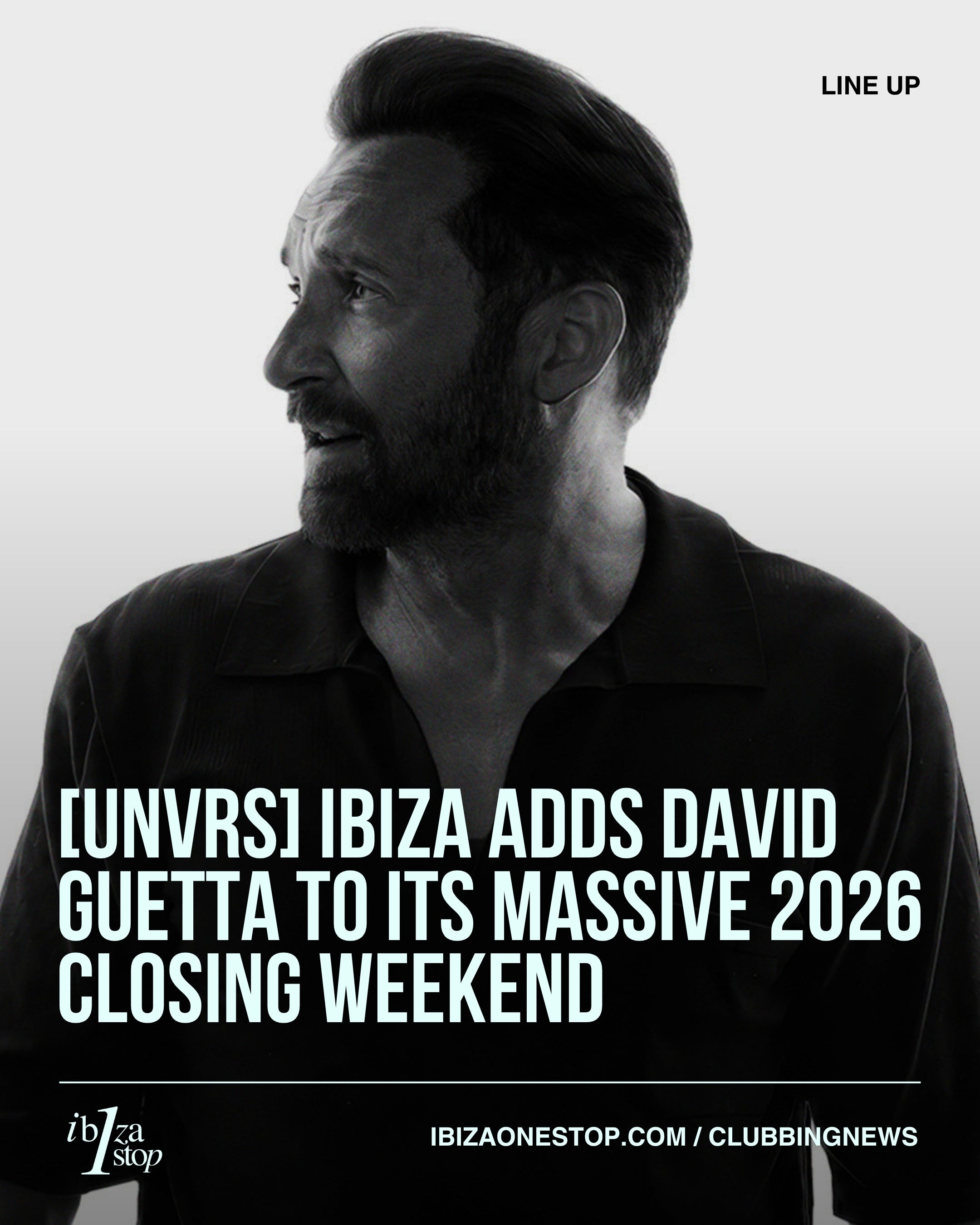 David Guetta joins [UNVRS] closing weekend with a mystery special guest