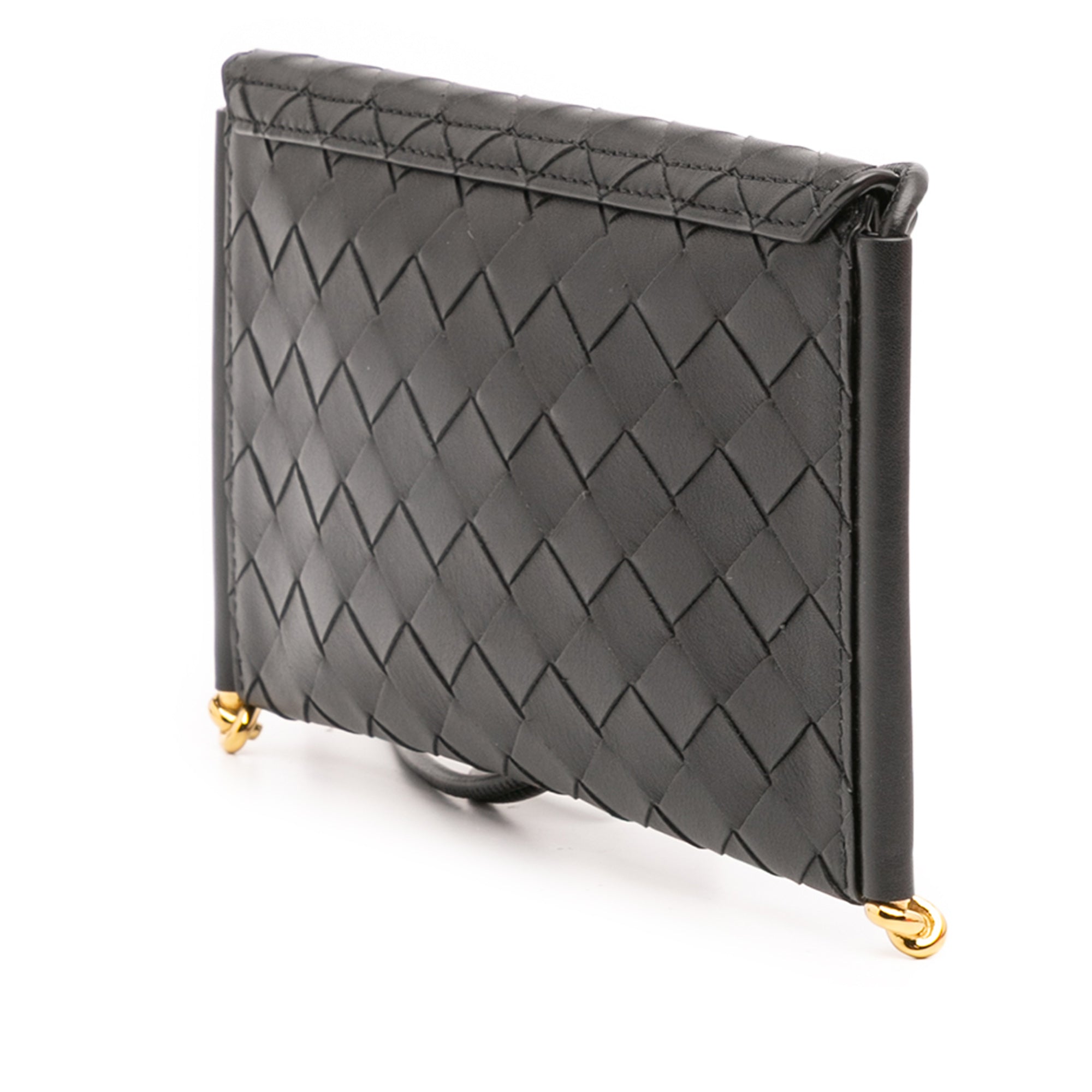 Calfskin Intrecciato Solstice Phone Pouch