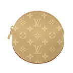 Monogram Mini Lin Round Coin Purse