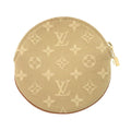 Monogram Mini Lin Round Coin Purse
