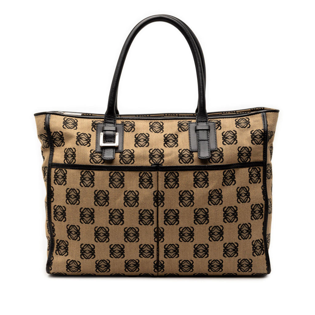 Anagram Canvas Repeat Tote