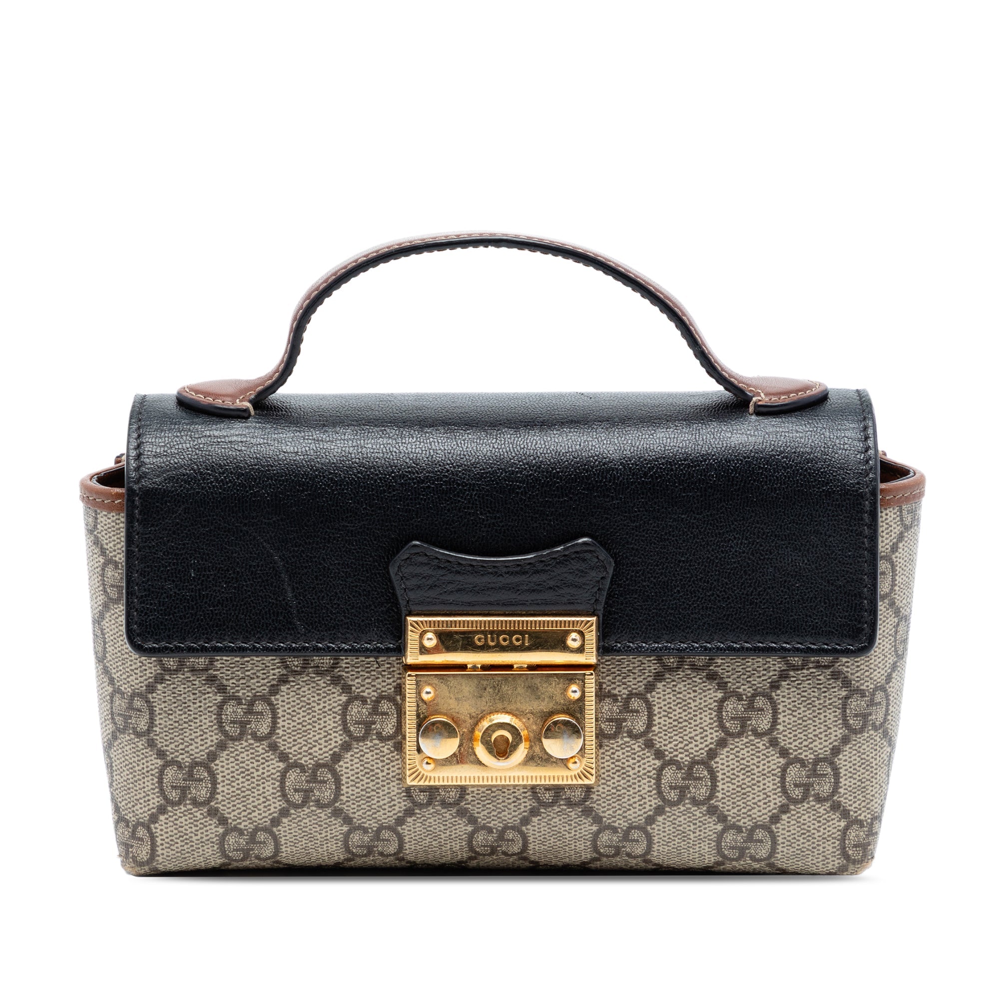 Mini GG Supreme Padlock Satchel