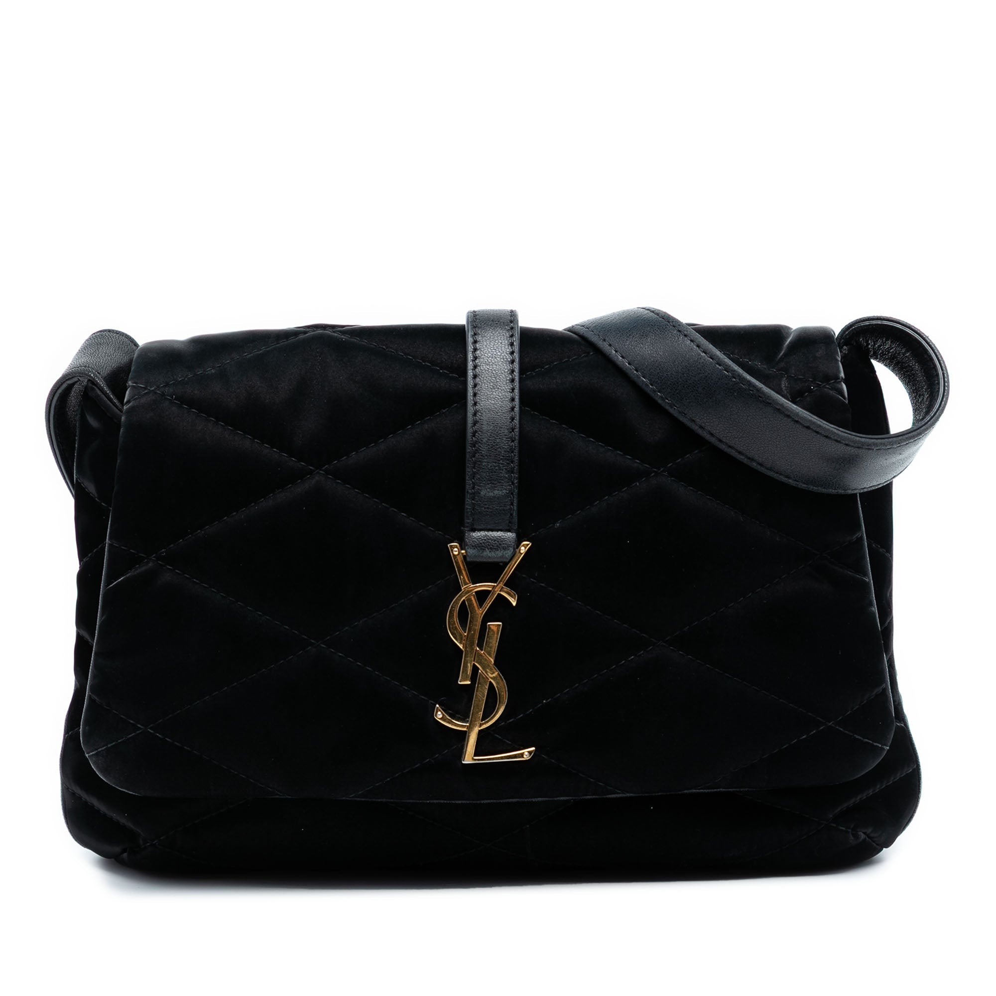 Quilted Satin Le 57 Shoulder Bag
