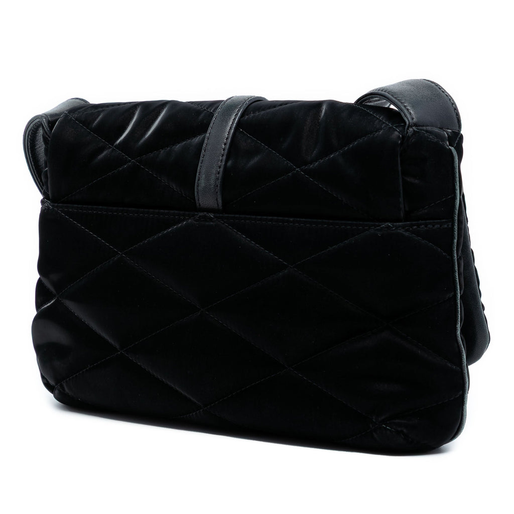 Quilted Satin Le 57 Shoulder Bag