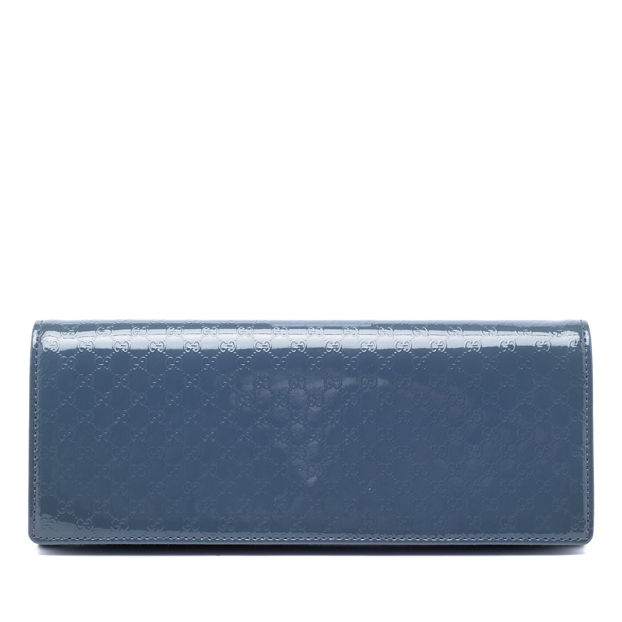 Microguccissima Patent Broadway Clutch