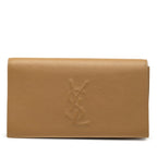 Large Calfskin Monogram Belle De Jour Clutch