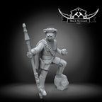 Ubese leader, Black Remnant